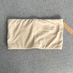 SKIMS Seamless Tan Tube Top